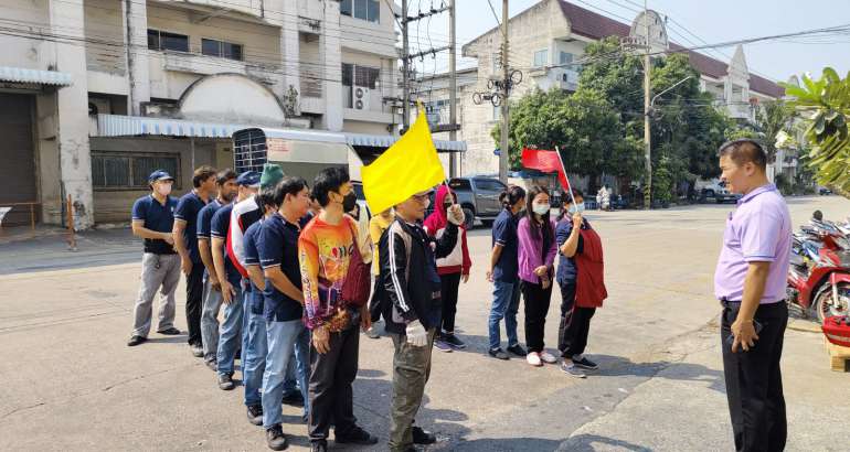 ฝึกซ้อมอพยพหนีไฟประจำปี 2568